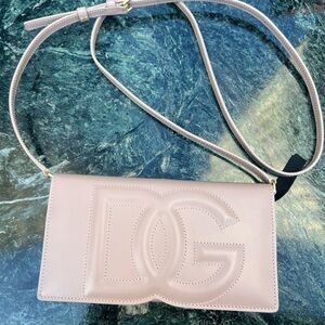 Brand new Dolce & Gabbana light pink crossbody bag.